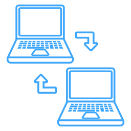 redes de computadores Ícone