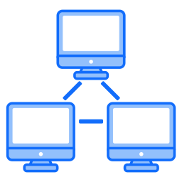 redes de computadores Ícone