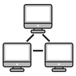 redes de computadores Ícone