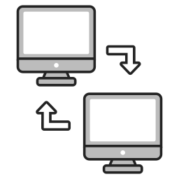 redes de computadoras icono