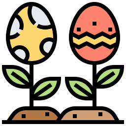 Ovos de pascoa Ícone