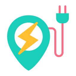 電気自動車充電ステーション icon