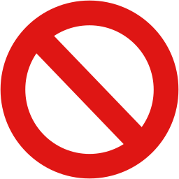 verboten icon