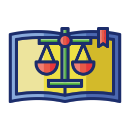 código legal icono