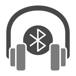 Bluetooth headphones icon