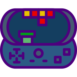 consola portátil icono