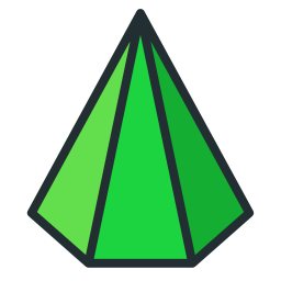 五角形の円錐 icon