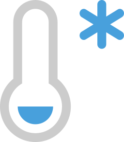 frío icono