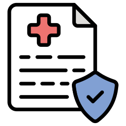 Medical security icon