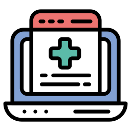 Online prescription icon
