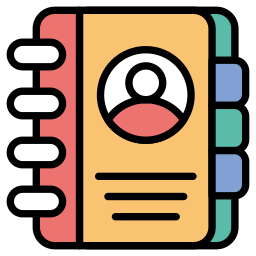 Contacts books icon