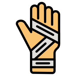 Hand bandage icon