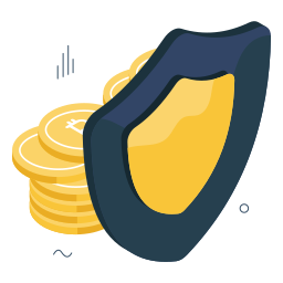 bezpieczeństwo bitcoina ikona