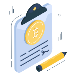bitcoin-document icoon