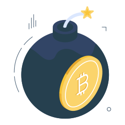 bitcoin-bombe icon