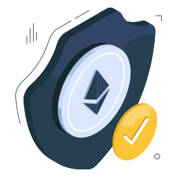Ethereum security icon