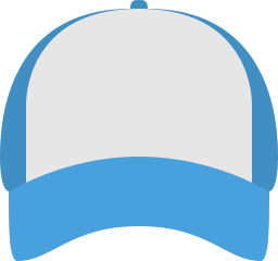 topi putih icona