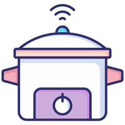 Smart cooker icon
