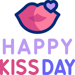 międzynarodowy dzień całowania ikona