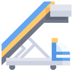 Airport truck icon