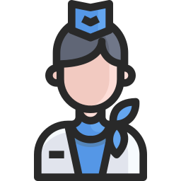 Air hostess icon