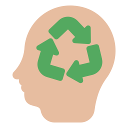 Eco thinking icon
