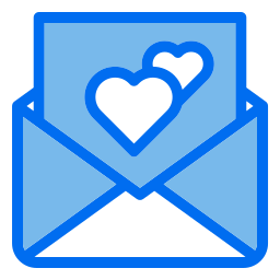 carta de amor icono