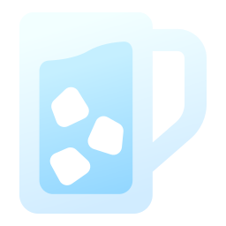 Vaso de agua icono