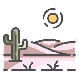 Deserto Ícone