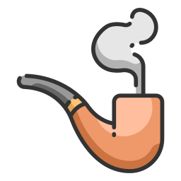 Smoke pipe icon