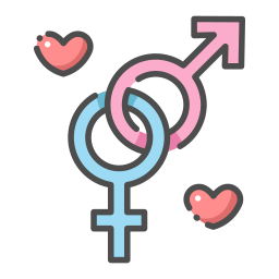 Masculino y femenino icono