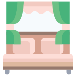 Cama icono