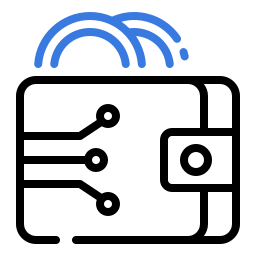 Digital wallet icon