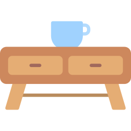 Coffee table icon