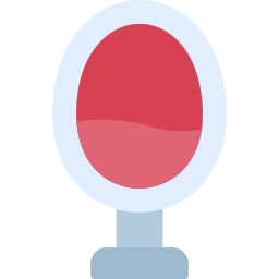 silla huevo icono