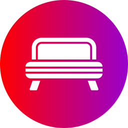 sofa cama icono