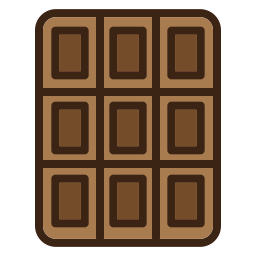 Плитка шоколада иконка