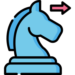 Pieza de ajedrez icono