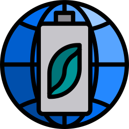 Green earth icon