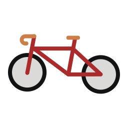 vélo de montagne Icône