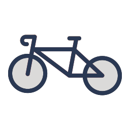 vélo de montagne Icône