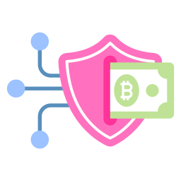 sicheres bitcoin icon