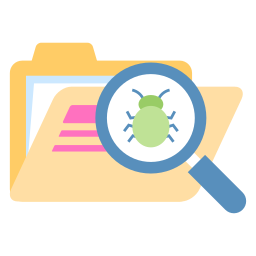 Bug searching icon