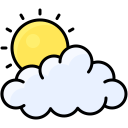 nuvoloso icona