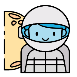 astronauta icono