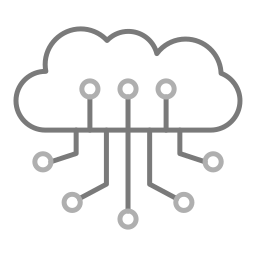 Cloud computing icon