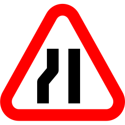 End of lane icon