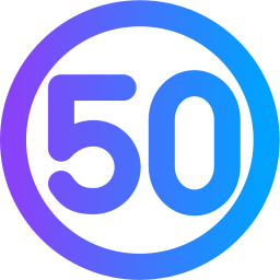 velocidad 50 icono