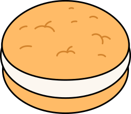 sándwich icono