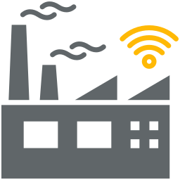 Industrial iot icon